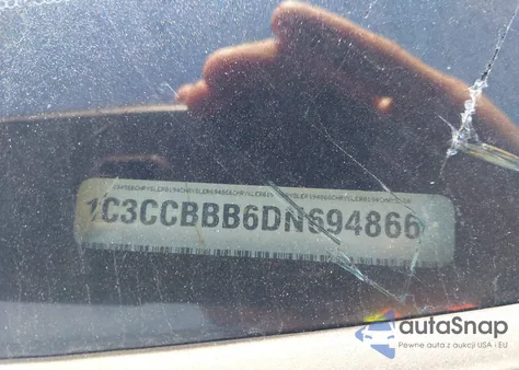 2013 Chrysler 200 Touring from USA, damaged, VIN 1C3CCBBB6DN694866